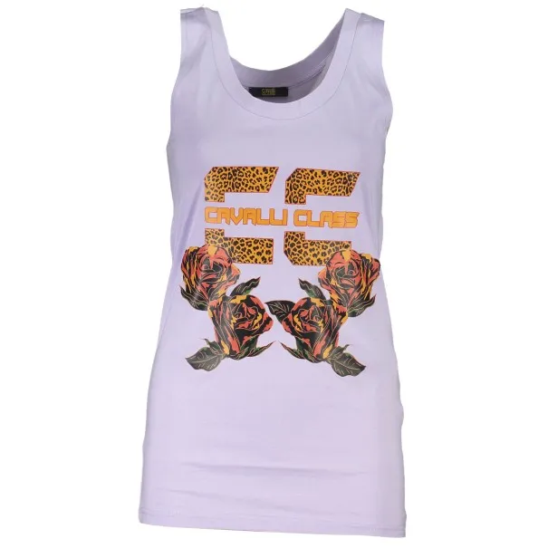 DÉBARDEUR VIOLET POUR FEMMES CAVALLI CLASS - CAVALLI CLASS