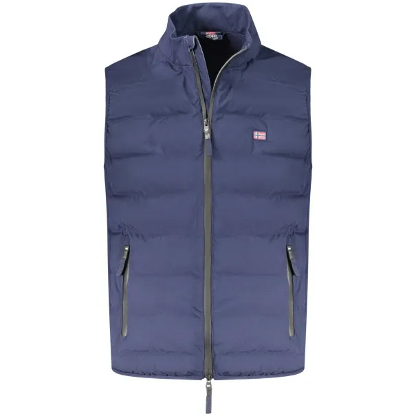 NORVÈGE 1963 VESTE BLEUE SANS MANCHES POUR HOMME - NORWAY 1963