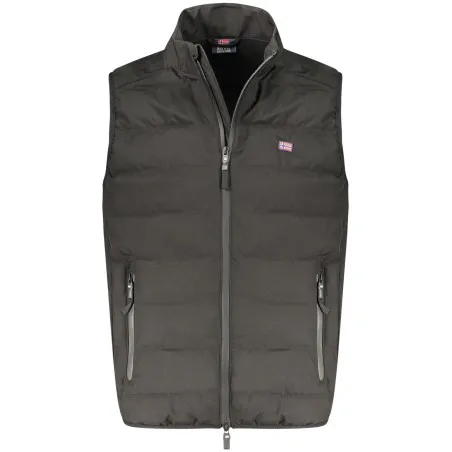 NORVÈGE 1963 VESTE NOIRE SANS MANCHES POUR HOMME - NORWAY 1963