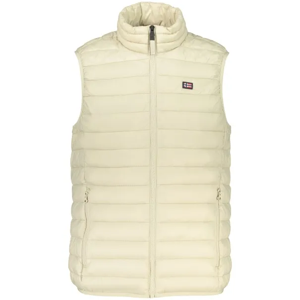 NORVÈGE 1963 VESTE SANS MANCHES BEIGE POUR HOMME - NORWAY 1963