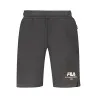 PANTALON DE SURVÊTEMENT COURT NOIR FILA POUR HOMME - FILA
