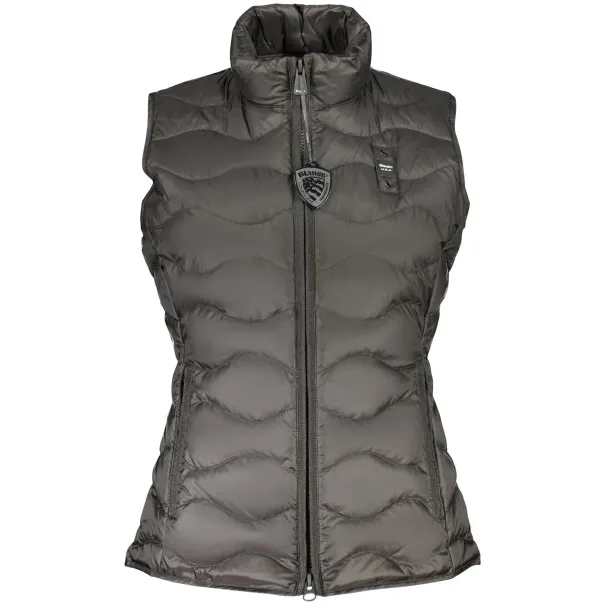 VESTE NOIRE SANS MANCHES POUR FEMME BLAUER APPAREL - BLAUER