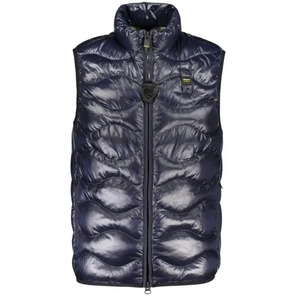 VESTE SANS MANCHES BLEUE POUR HOMME BLAUER APPAREL - BLAUER