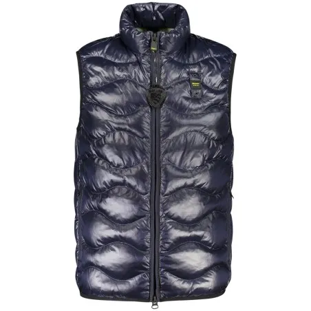 VESTE SANS MANCHES BLEUE POUR HOMME BLAUER APPAREL - BLAUER