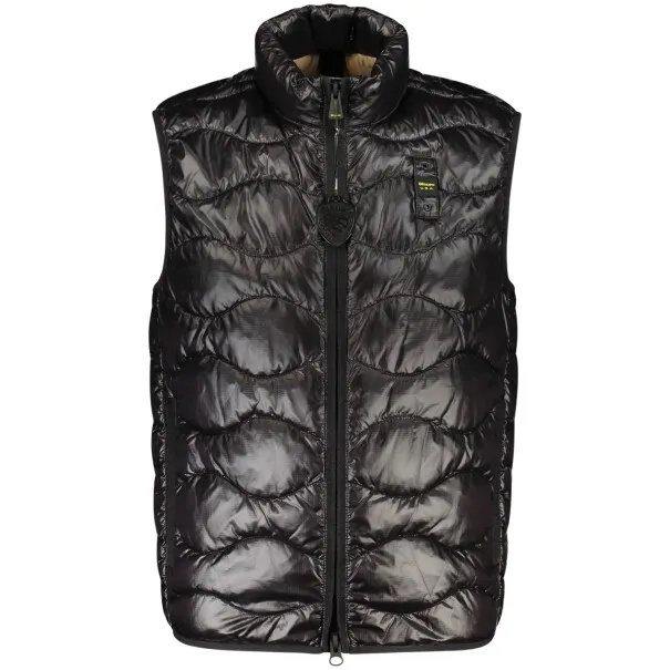 VESTE SANS MANCHES NOIRE POUR HOMME BLAUER APPAREL - BLAUER