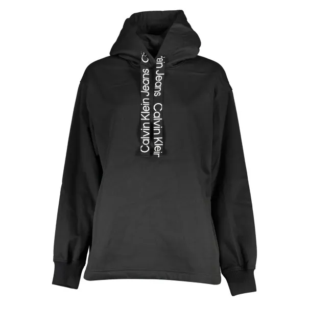 SWEAT-SHIRT SANS FERMETURE ÉCLAIR POUR FEMME CALVIN KLEIN NOIR - CALVIN KLEIN