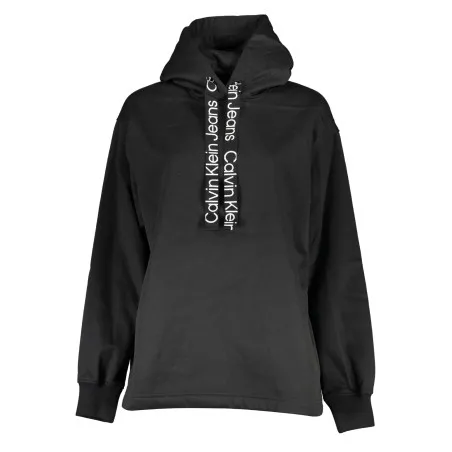 SWEAT-SHIRT SANS FERMETURE ÉCLAIR POUR FEMME CALVIN KLEIN NOIR - CALVIN KLEIN