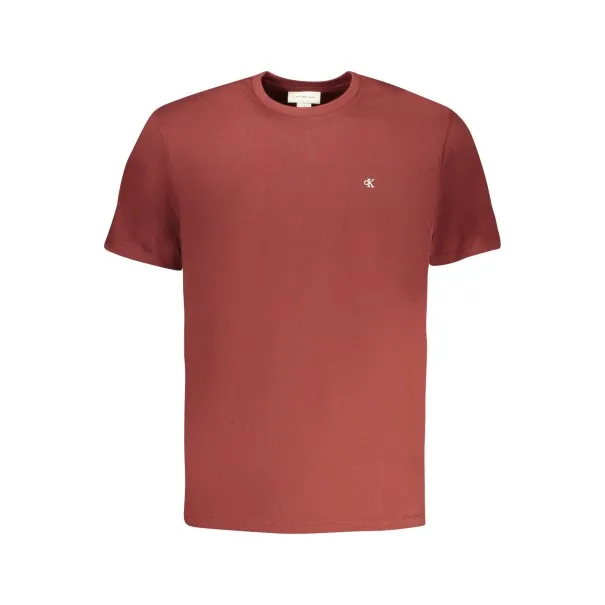 T-shirt à manches courtes pour homme CALVIN KLEIN, marron - CALVIN KLEIN