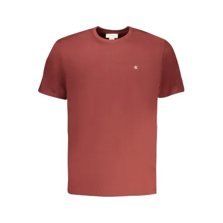 T-shirt à manches courtes pour homme CALVIN KLEIN, marron - CALVIN KLEIN