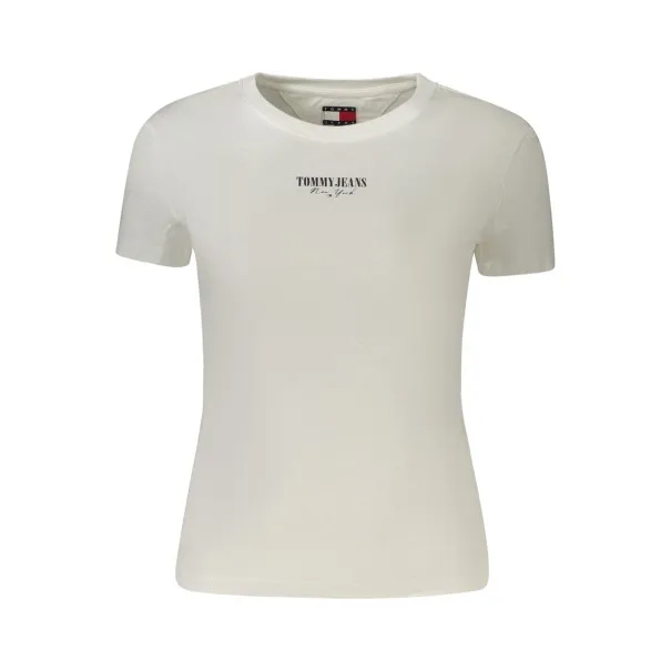 T-SHIRT À MANCHES COURTES TOMMY HILFIGER FEMME BLANC - TOMMY HILFIGER