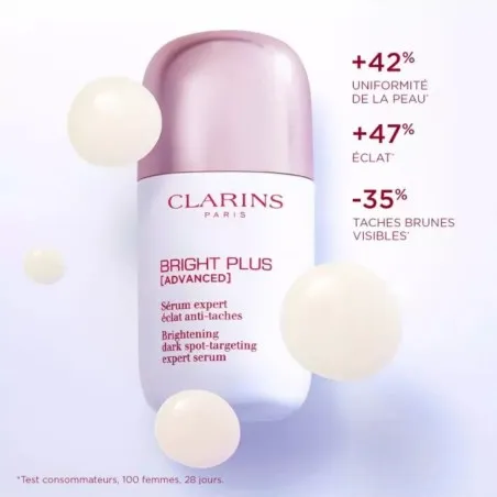 Sérum de visage CLARINS  BRIGHT PLUS EXPERT ÉCLAT ANTI-TACHE - CLARINS