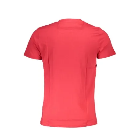 CAVALLI CLASS T-SHIRT MANCHES COURTES HOMME ROUGE - CAVALLI CLASS