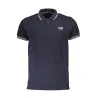 CAVALLI CLASS POLO MANCHES COURTES HOMME BLEU - CAVALLI CLASS