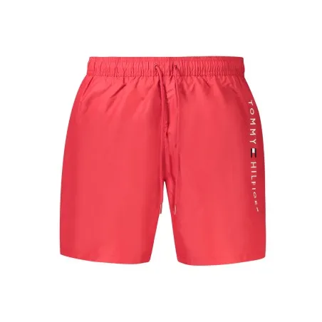 BAS DE MAILLOT DE BAIN HOMME TOMMY HILFIGER ROUGE - TOMMY HILFIGER