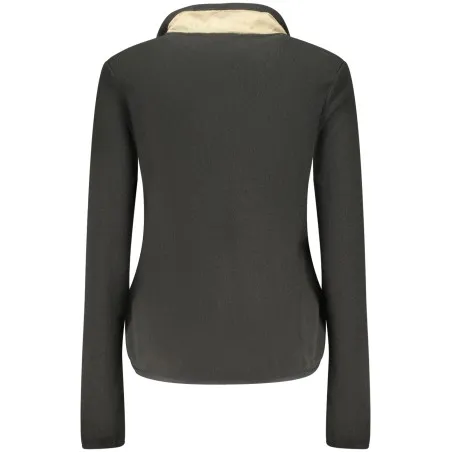 SWEAT-SHIRT NOIR À FERMETURE ÉCLAIR POUR FEMMES NORVÈGE 1963 - NORWAY 1963