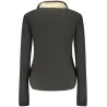 SWEAT-SHIRT NOIR À FERMETURE ÉCLAIR POUR FEMMES NORVÈGE 1963 - NORWAY 1963