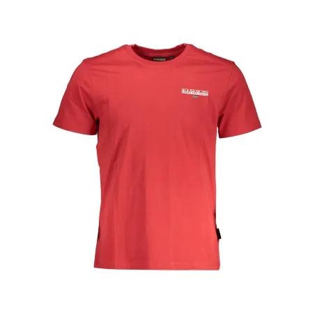T-SHIRT À MANCHES COURTES POUR HOMME NAPAPIJRI ROUGE - NAPAPIJRI
