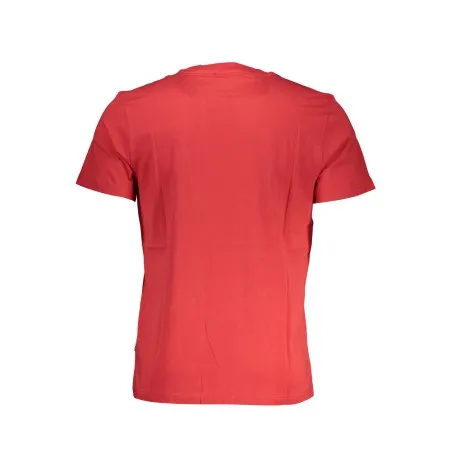 T-SHIRT À MANCHES COURTES POUR HOMME NAPAPIJRI ROUGE - NAPAPIJRI