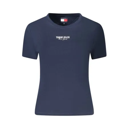 T-SHIRT À MANCHES COURTES TOMMY HILFIGER FEMME BLEU - TOMMY HILFIGER