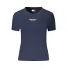 T-SHIRT À MANCHES COURTES TOMMY HILFIGER FEMME BLEU - TOMMY HILFIGER