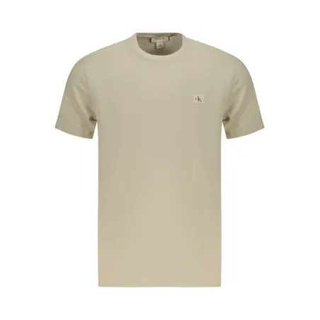 T-shirt beige à manches courtes pour homme CALVIN KLEIN - CALVIN KLEIN
