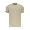 T-shirt beige à manches courtes pour homme CALVIN KLEIN - CALVIN KLEIN