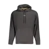 Sweat-shirt noir sans fermeture éclair Boss pour homme - BOSS