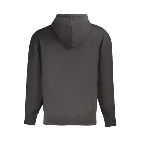 Sweat-shirt noir sans fermeture éclair Boss pour homme - BOSS