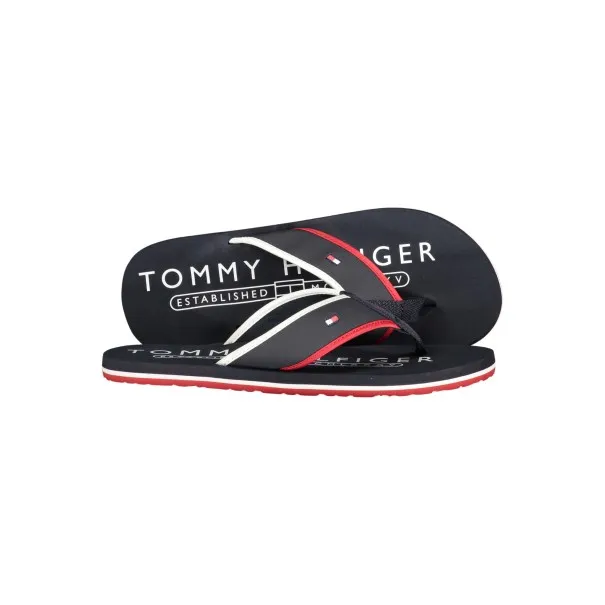 CHAUSSONS BLEUES POUR HOMME TOMMY HILFIGER - TOMMY HILFIGER