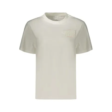 T-shirt blanc à manches courtes pour femme Calvin Klein - CALVIN KLEIN