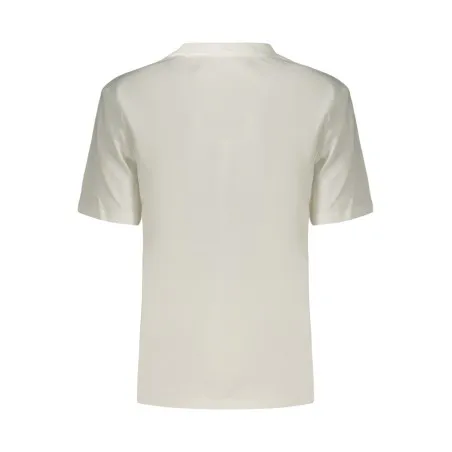 T-shirt blanc à manches courtes pour femme Calvin Klein - CALVIN KLEIN