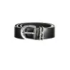 CALVIN KLEIN CEINTURE FEMME EN CUIR NOIR - CALVIN KLEIN