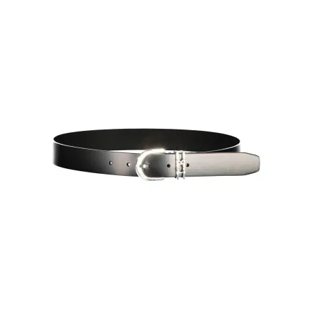 CALVIN KLEIN CEINTURE FEMME EN CUIR NOIR - CALVIN KLEIN