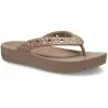 Tongs Femme CROCS CLASSIC PLATFORM GEOMETRC FLIP 2095652Q9 - CROCS