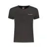 T-shirt noir à manches courtes pour femme Tommy Hilfiger - TOMMY HILFIGER