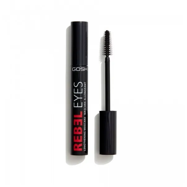 Mascara GOSH REBEL EYES LENGTHENING- 001 EXTREME BLACK