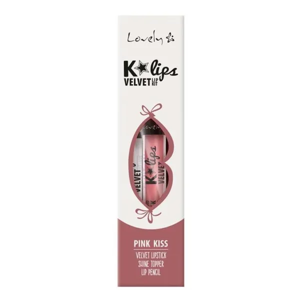 Rouge à Lèvres lovely LOVELY K-LIPS VELVET LIP KIT