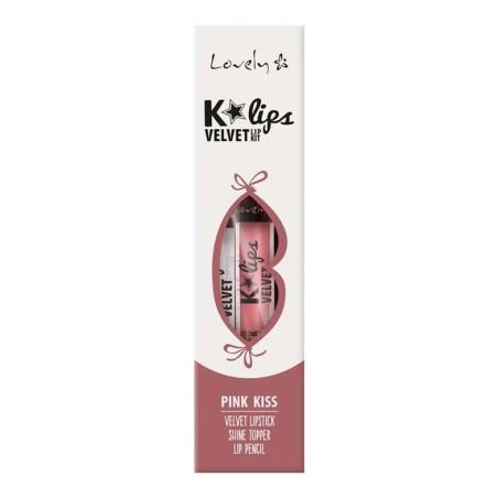 Rouge à Lèvres lovely LOVELY K-LIPS VELVET LIP KIT  - 1