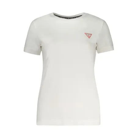 GUESS JEANS T-SHIRT À MANCHES COURTES FEMME BLANC - GUESS JEANS