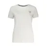 GUESS JEANS T-SHIRT À MANCHES COURTES FEMME BLANC - GUESS JEANS