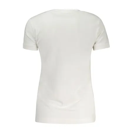 GUESS JEANS T-SHIRT À MANCHES COURTES FEMME BLANC - GUESS JEANS