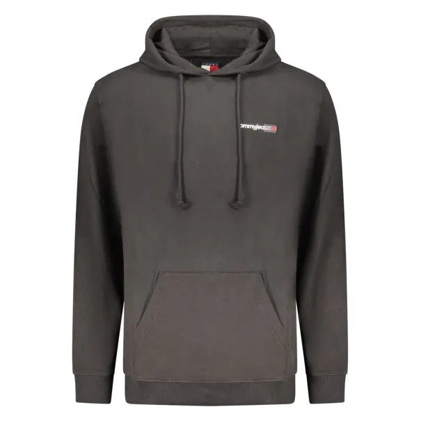 SWEAT-SHIRT NOIR À FERMETURE ÉCLAIR POUR HOMME TOMMY HILFIGER - TOMMY HILFIGER
