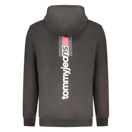 SWEAT-SHIRT NOIR À FERMETURE ÉCLAIR POUR HOMME TOMMY HILFIGER - TOMMY HILFIGER
