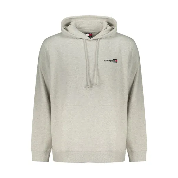 SWEAT-SHIRT GRIS À FERMETURE ÉCLAIR POUR HOMME TOMMY HILFIGER - TOMMY HILFIGER