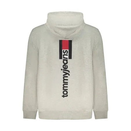 SWEAT-SHIRT GRIS À FERMETURE ÉCLAIR POUR HOMME TOMMY HILFIGER - TOMMY HILFIGER
