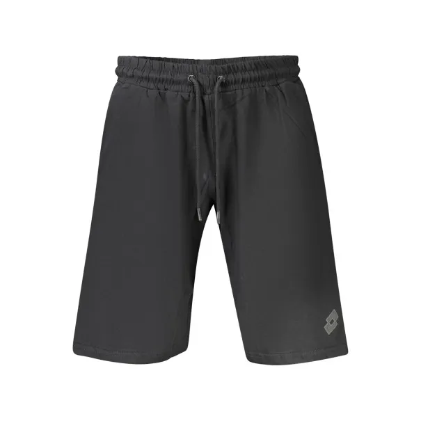 PANTALON BERMUDA NOIR POUR HOMME LOTTO - Lotto