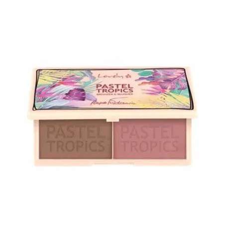 Fard à Joues lovely PASTEL TROPICS BRONZER & BLUSHER - lovely pop