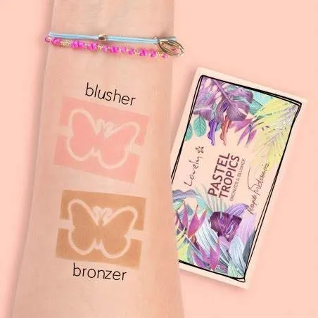 Fard à Joues lovely PASTEL TROPICS BRONZER & BLUSHER - lovely pop