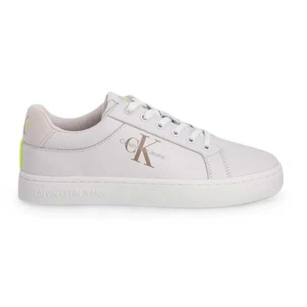 CHAUSSURES DE SPORT POUR FEMMES CALVIN KLEIN BLANCHES - CALVIN KLEIN