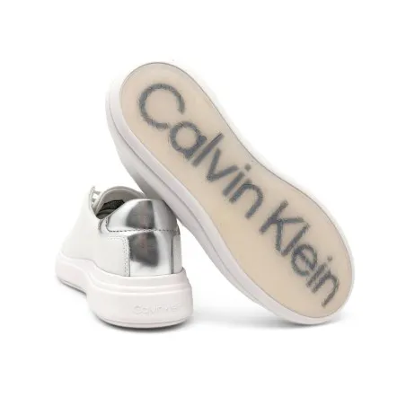 CHAUSSURES DE SPORT POUR FEMMES CALVIN KLEIN BLANCHES - CALVIN KLEIN